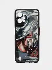Серый меланж чехол с рисунком на Realme C31 (Реалми С31)