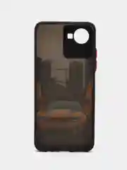 Золотой чехол с рисунком на Realme C30 и Realme C30S (Реалми С30 и Реалми С30с)