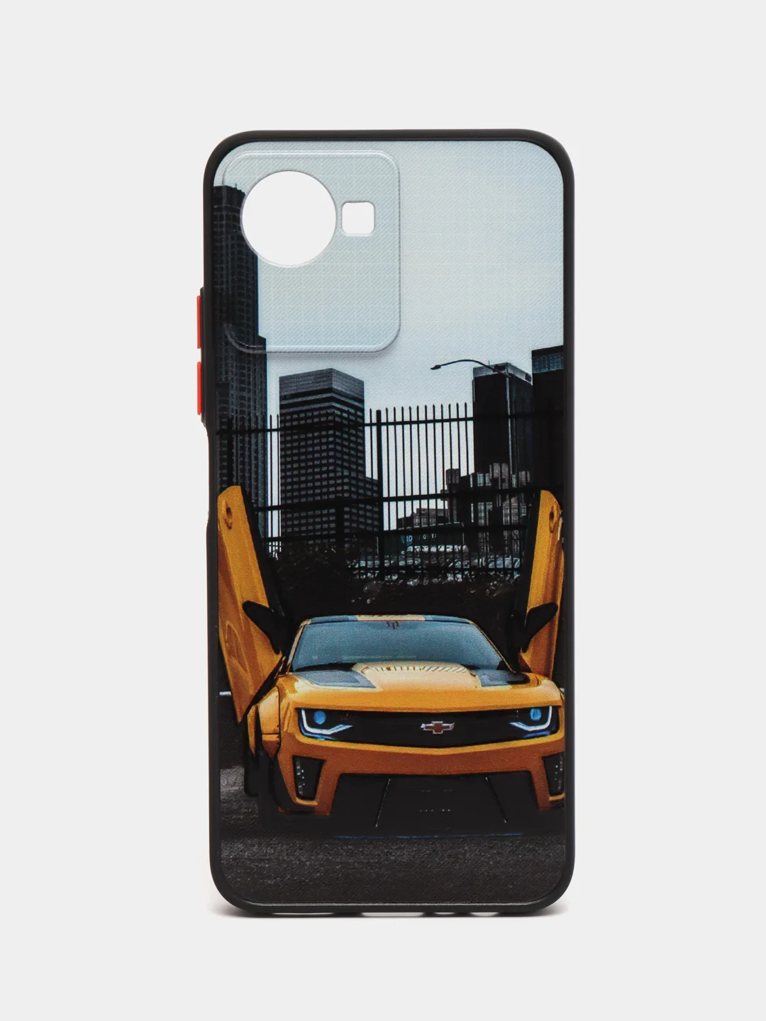 Золотой чехол с рисунком на Realme C30 и Realme C30S (Реалми С30 и Реалми С30с)