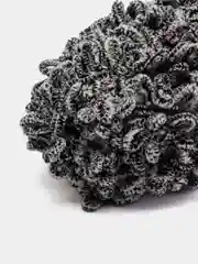Серый пряжа Alize Puffy Fine 5 штук петельки маленькие