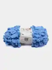 Голубой пряжа Alize Puffy, 5 штук, петельки большие