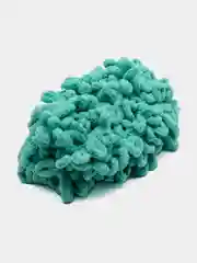 Бирюзовый пряжа Alize Puffy, 5 штук, петельки большие