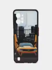 Золотой чехол с рисунком на Realme C31 (Реалми С31)