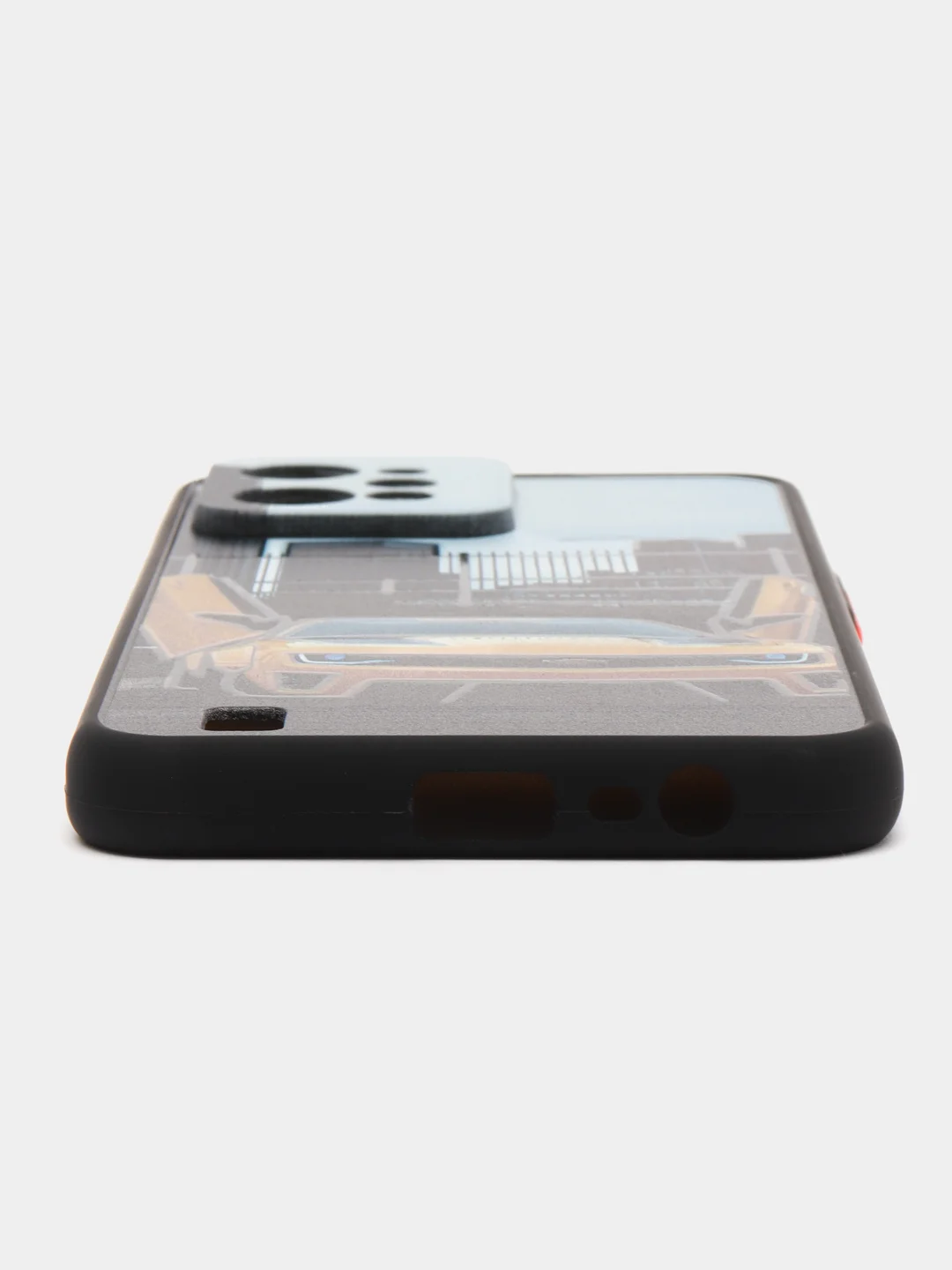 Золотой чехол с рисунком на Realme C31 (Реалми С31)