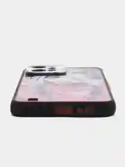 Сиреневый чехол с рисунком на Realme C31 (Реалми С31)