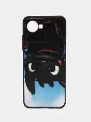 Угольный чехол с рисунком на Realme C30 и Realme C30S (Реалми С30 и Реалми С30с)
