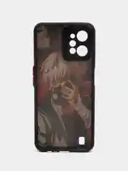 Коралловый чехол с рисунком на Realme C31 (Реалми С31)