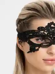 Маска на глаза кружевная, для эротических игр