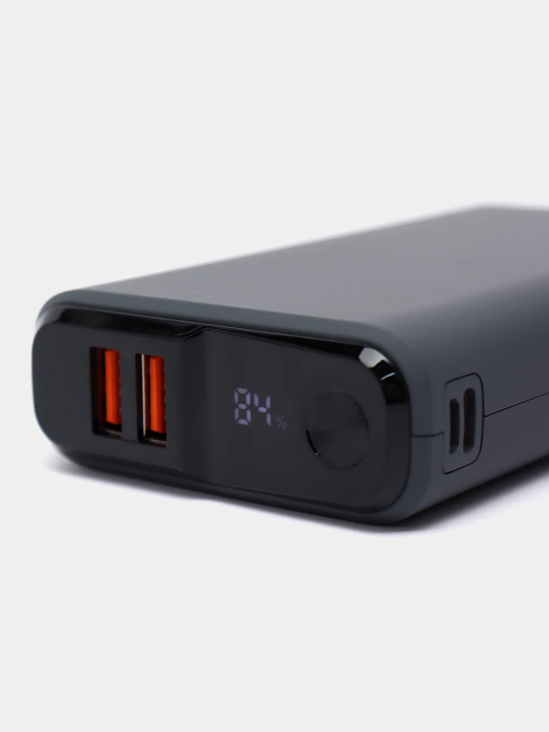 Зеленый внешний аккумулятор Olmio QS-20, 20000 mAh, с быстрой зарядкой