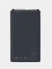 Серый внешний аккумулятор Olmio QS-20, 20000 mAh, с быстрой зарядкой