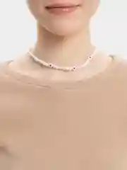 Жемчужный чокер из искусственного жемчуга, с сердечками