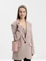 Розовый сумка женская для телефона, через плечо