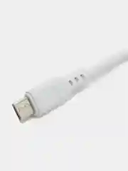 Белый кабель зарядный micro USB-Android, GoPower GP01M