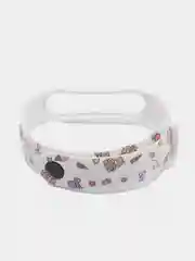 Лавандовый ремешки с рисунком для Xiaomi Mi Band