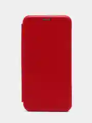 Красный чехол-книжка на Xiaomi Redmi 5 Plus / Redmi 5+ (Сяоми Редми 5 плюс)