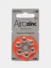 Батарейки для слуховых аппаратов Perfeo ZA13 (A13, PR48, AC13, DA13) Airozinc Premium