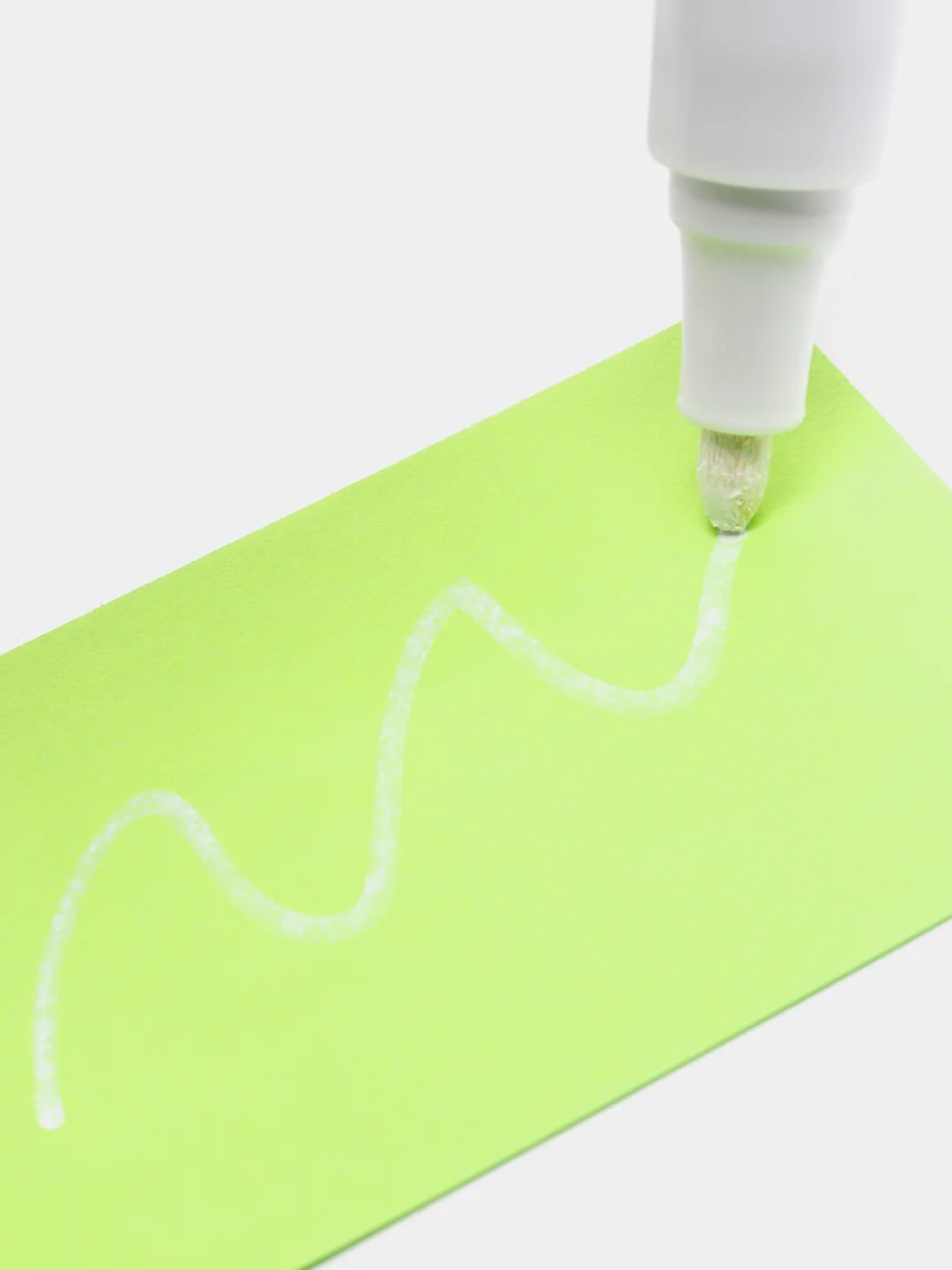 Белый маркер-краска белый PAINT MARKER, 3 мм
