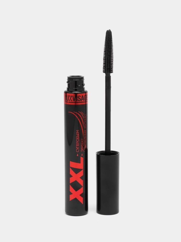 Тушь для ресниц Luxvisage XXL "Суперобъём. Эффект накладных ресниц"