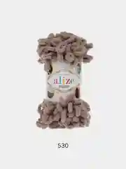 Светло-коричневый пряжа с большими петельками Puffy Alize (Ализе Пуффи), разные цвета