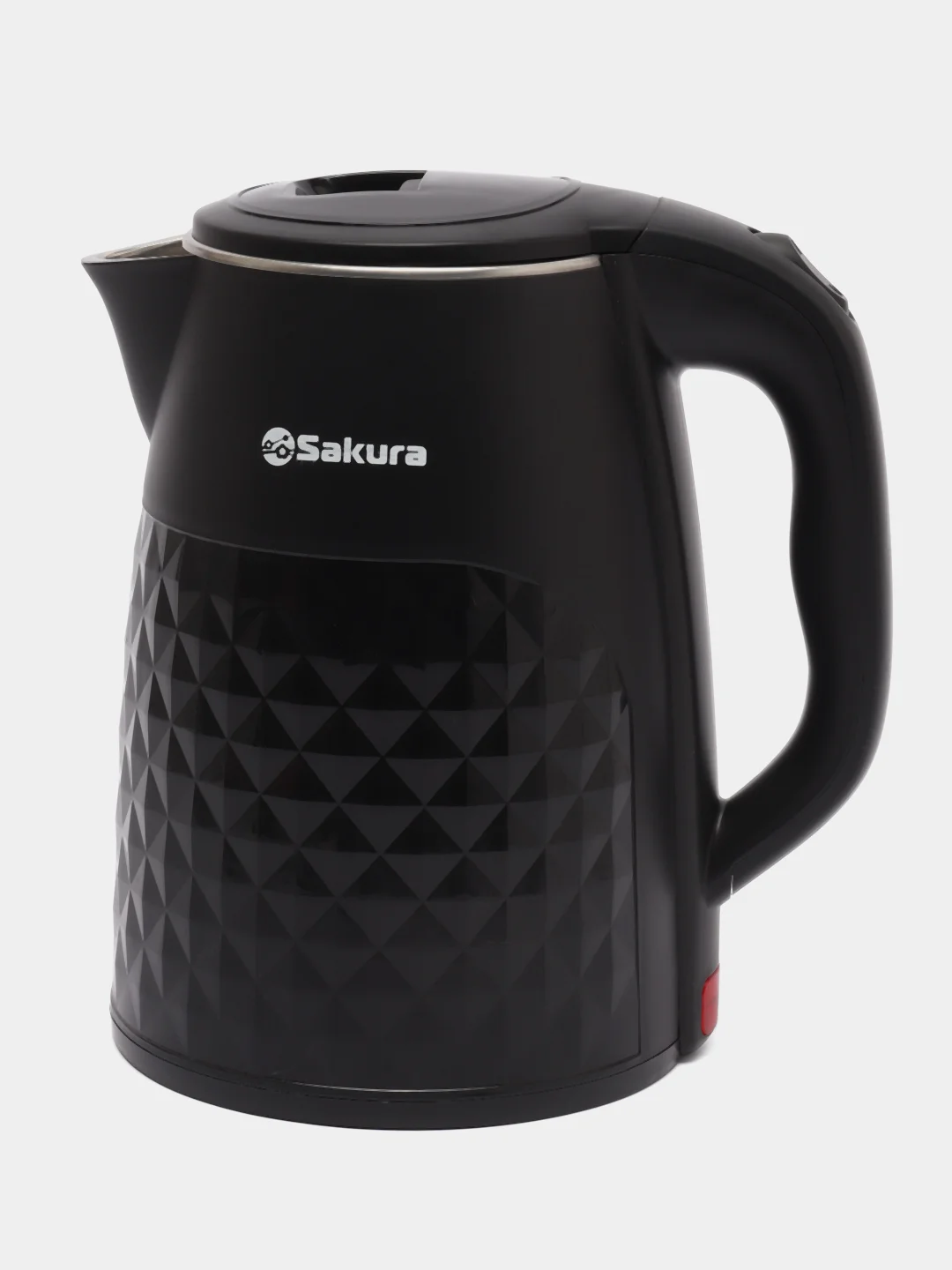 Черный чайник электрический Sakura SA-2165BK, 1500-1800 Вт