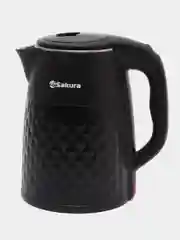 Черный чайник электрический Sakura SA-2165BK, 1500-1800 Вт