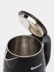 Черный чайник электрический Sakura SA-2165BK, 1500-1800 Вт