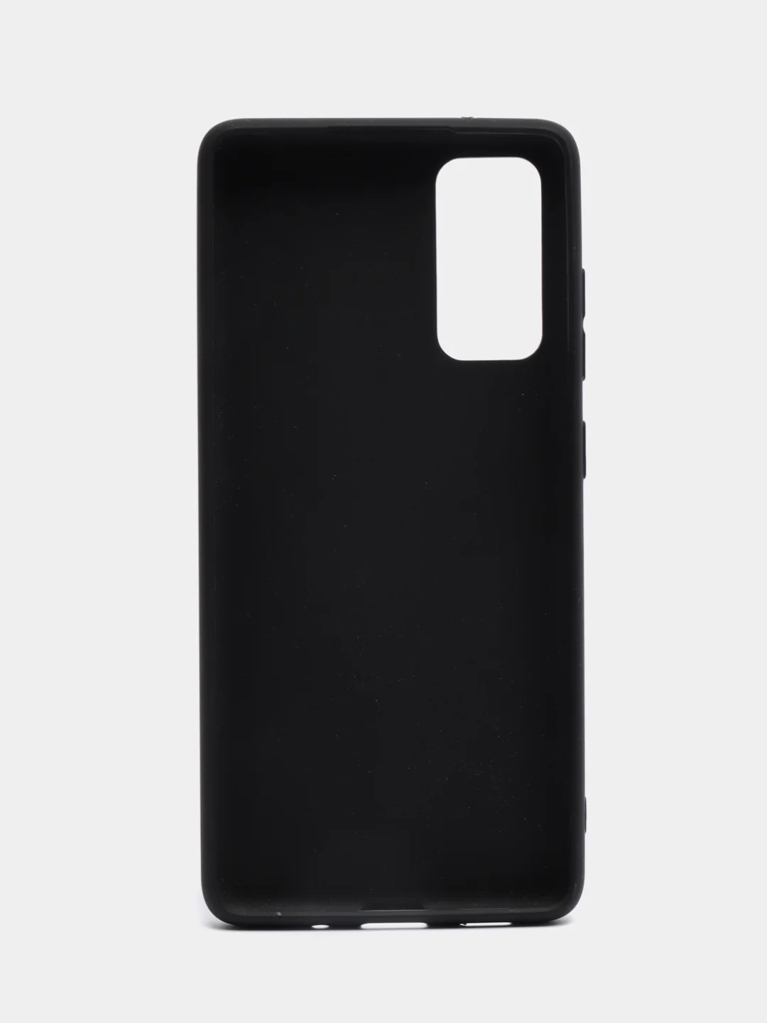 Черный чехол Samsung Galaxy S20 FE (S20FE, Fan Edition) силиконовый (Самсунг Галакси С20 ФЕ)