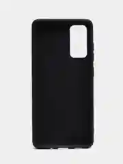 Черный чехол Samsung Galaxy S20 FE (S20FE, Fan Edition) силиконовый (Самсунг Галакси С20 ФЕ)