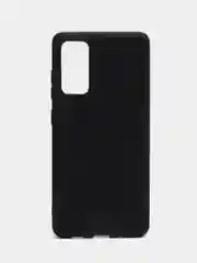 Черный чехол Samsung Galaxy S20 FE (S20FE, Fan Edition) силиконовый (Самсунг Галакси С20 ФЕ)