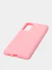 Розовый чехол Samsung Galaxy S20 FE (S20FE, Fan Edition) силиконовый (Самсунг Галакси С20 ФЕ)