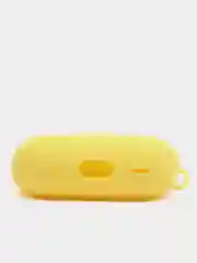 Желтый чехол для наушников AirPods Pro 2, силиконовый, с карабином