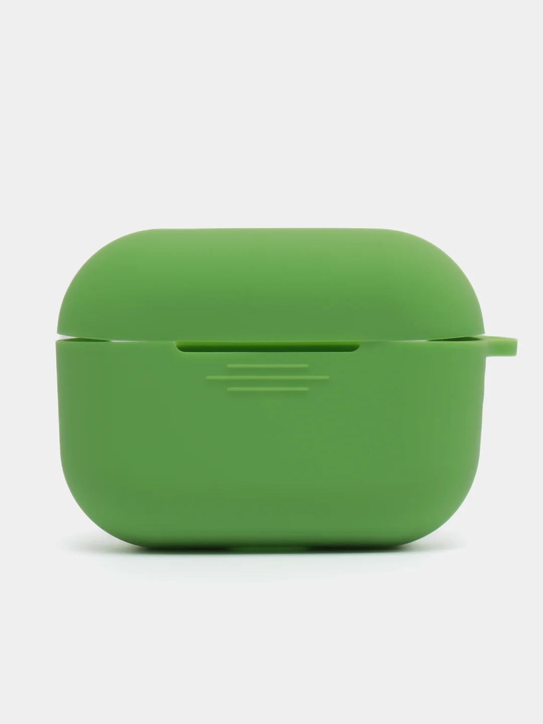 Лайм чехол для наушников AirPods Pro 2, силиконовый, с карабином