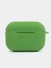 Лайм чехол для наушников AirPods Pro 2, силиконовый, с карабином