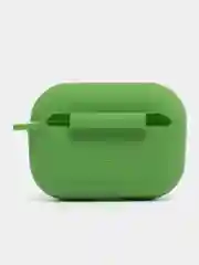 Лайм чехол для наушников AirPods Pro 2, силиконовый, с карабином