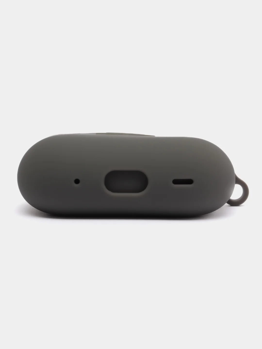 Угольный чехол для наушников AirPods Pro 2, силиконовый, с карабином