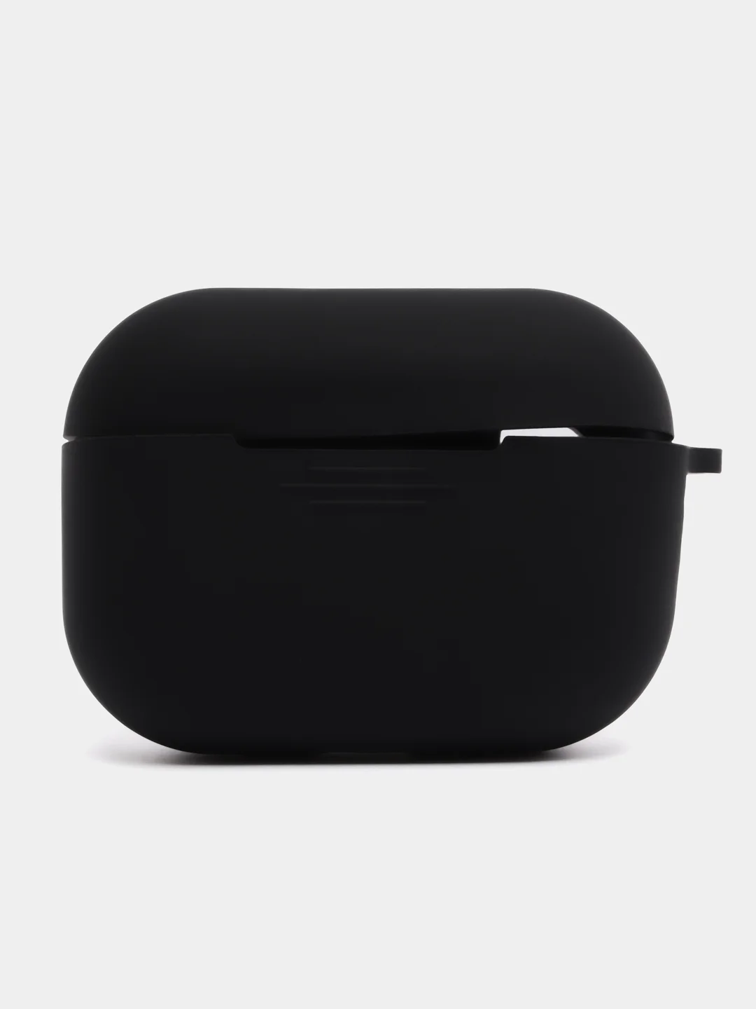 Угольный чехол для наушников AirPods Pro 2, силиконовый, с карабином