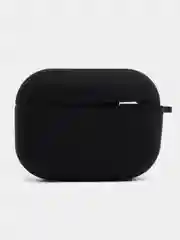 Угольный чехол для наушников AirPods Pro 2, силиконовый, с карабином