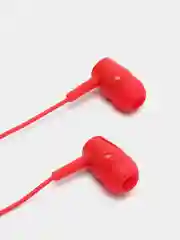 Красный проводные наушники EXPLOYD Pure Basse EX-HP, вакуумные