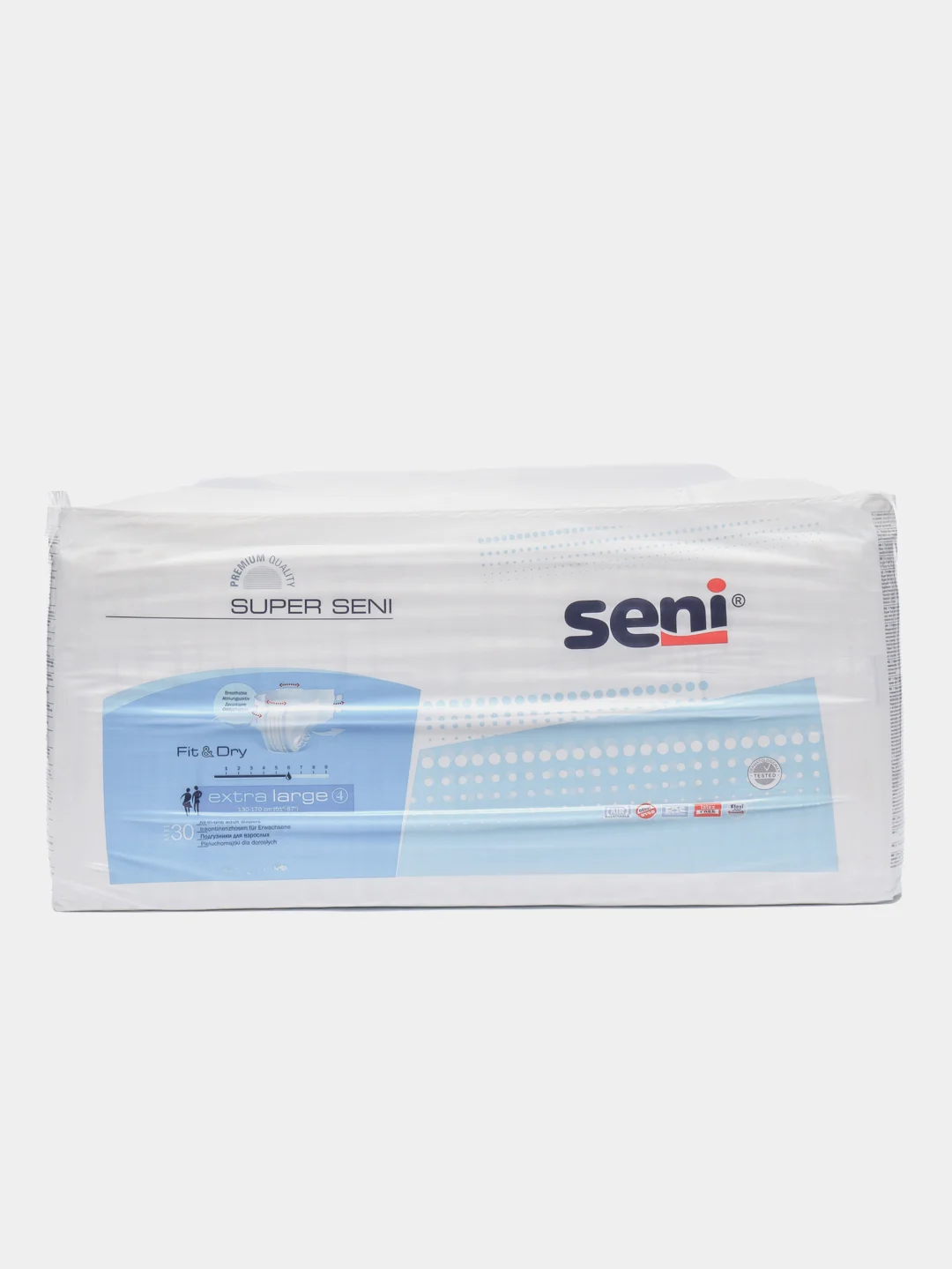 Подгузники Seni для взрослых, размер XL (4), 30 штук
