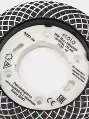 Ультратонкий встраиваемый светильник "Сетка" Gx53 H4 DL5381 ECOLAFB5183ECB черный/алюминий