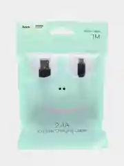 Кабель USB - microUSB 1 метр 2.4А HOCO X13 пр/способность 2.4А