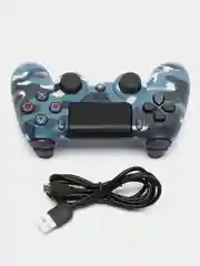 Синий меланж джойстик беспроводной для PS4, PC Controller Wireless Dual Shock 4