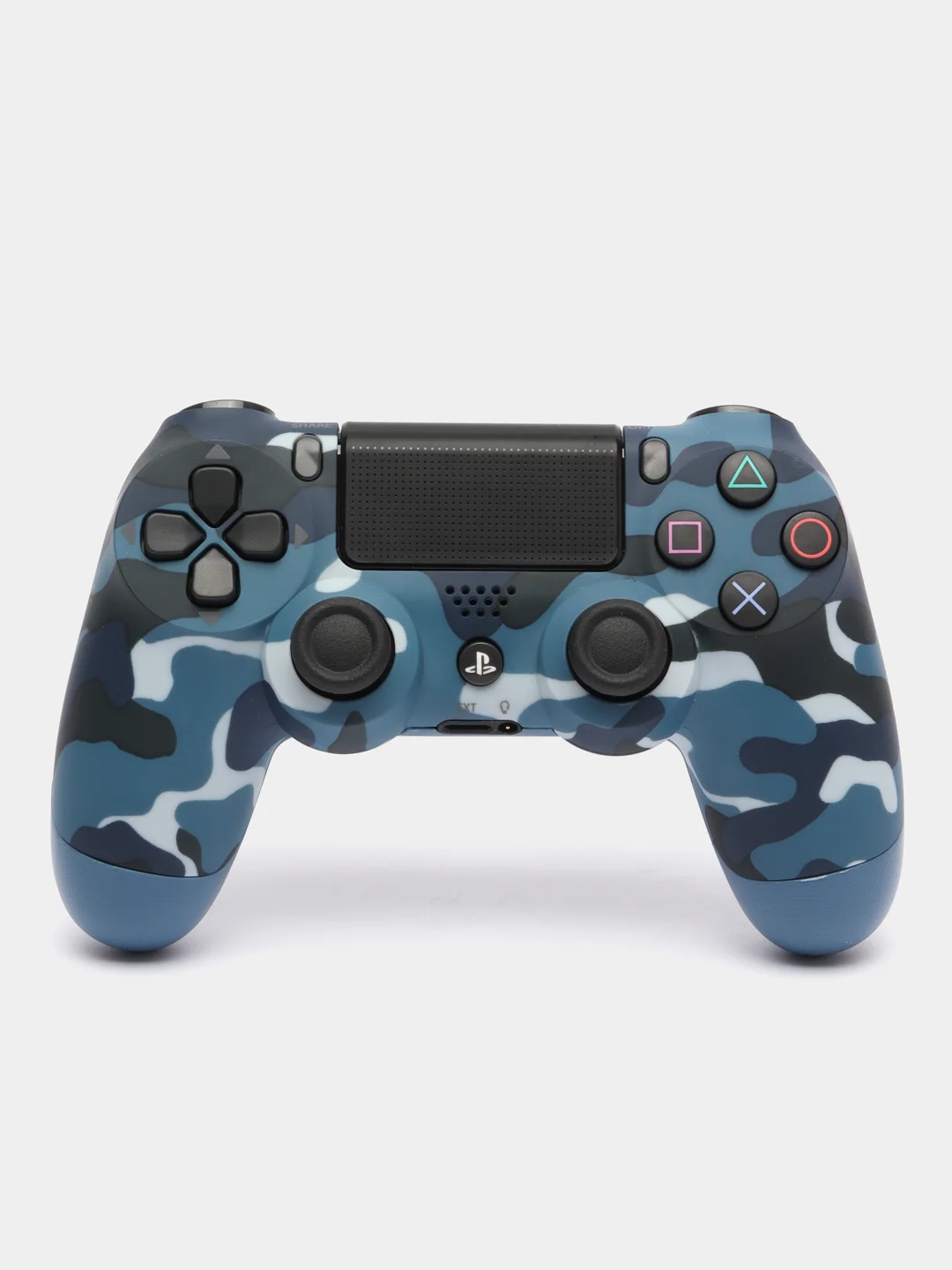 Синий меланж джойстик беспроводной для PS4, PC Controller Wireless Dual Shock 4