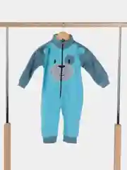 Индиго комбинезон детский для новорожденных из флиса