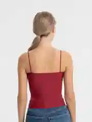 Бордовый топ женский
