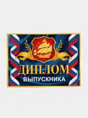 Морской диплом выпускника школы/выпускник сада/выпуск 2024