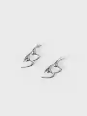 Серьги-гвоздики женские Befree, из серебристого металла