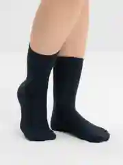 Синий носки женские, ангора