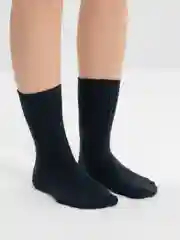 Синий носки женские, ангора