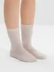 Бежевый носки женские, ангора